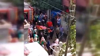 Boşandığı kadını kilitleyip evi ateşe verdi. Sığındığı banyoda ağır yaralı bulundu