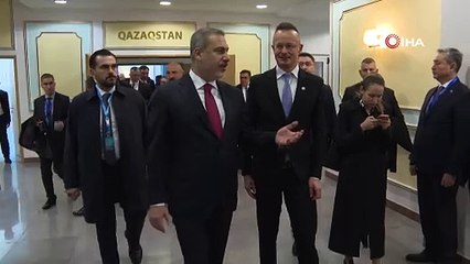 Dışişleri Bakanı Fidan Macar mevkidaşı Szijjarto ile görüştü