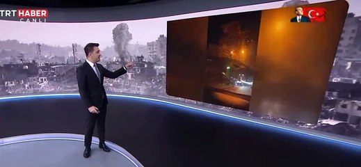 TRT Haber ekibi Filistin'de saldırıya uğradı