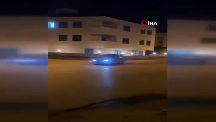 Drift atan sürücüye 20 bin 342 TL ceza