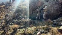 Kahramanlar Operasyonunda PKK'nın mağaraları işte böyle imha edildi