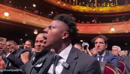 Dünya Ballon d'Or'daki bu videoyu konuşuyor. Messi'nin ödülü Ronaldocu ünlü yayıncıyı çıldırttı