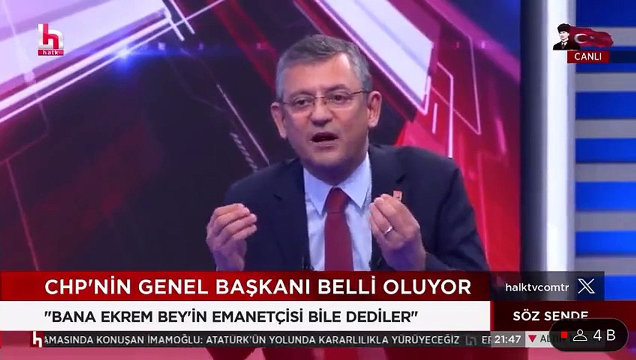 Özgür Özel canlı yayında Kılıçdaroğlu’na çok sert yüklendi ‘Kaybedilmiş koltuğun neyinin kavgasını yapacaksın’