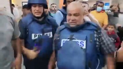 Al Jazeera muhabirinin İsrail saldırısında ölen ailesi son yolculuğuna uğurlandı