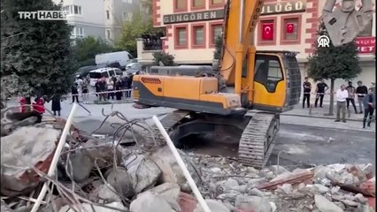Kentsel dönüşüm faciası. Güngören'de yıkım sırasında 6 katlı bina çöktü
