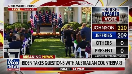 Joe Biden konuşmasında: "İsrail'in savaş kurallarına uyması gerekiyor."