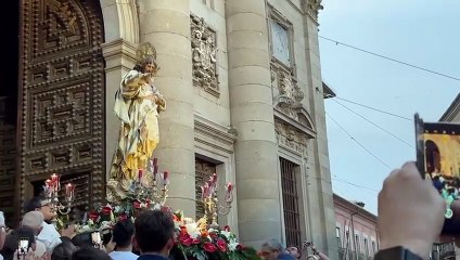 El Sagrado Corazón procesiona ocho días después del Corpus