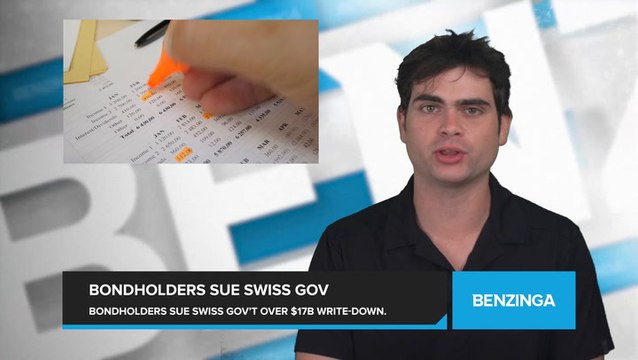 Credit Suisse Bondholders Sue Swiss Government Seek Full Compensation Over $17 Billion Debt Write-Down