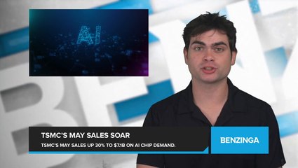 TSMC's May Sales Soar 30% YoY to $7.1 Billion on Strong Demand for Nvidia's AI Chips and Consumer Electronics Recovery