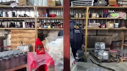 Ataşehir'de kaçak akaryakıt baskını