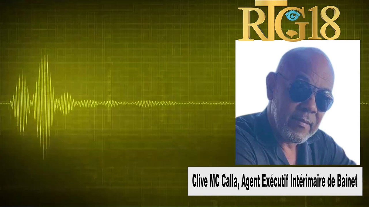 Majistra Benè a Clive MC Calla pote presizyon sou travay wout gran ri an li di ki pat kòmanse sou li