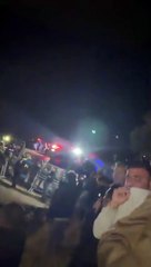 ABD askerlerinin konuşlandığı Kürecik Rada Üssü'nde toplanan vatandaşlar