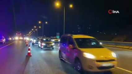 Cenazeye giden 3 kişilik aile öldü