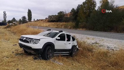 Dağdan koşarak indi araç çarptı. Araçtaki kişi öldü