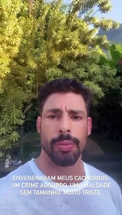 Cauã Reymond revela que seus cães foram vítimas de envenenamento: 'Um crime absurdo'