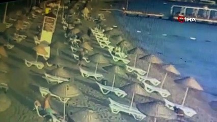 Arkadaşlarının 10 metre uzağında ölüme böyle gitti