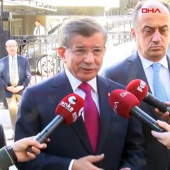 Davutoğlu, Erdoğan'dan görüşme talep edeceğini açıkladı