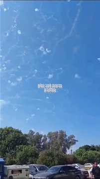 İsrail hava savunma sistemi Demir Kubbe, Gazze'den atılan roketleri havada engelliyor