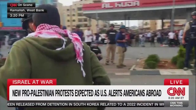 CNN muhabiri Sara Sidner Batı Şeria'da çekim yaparken tepki topladı: Siz soykırım destekçisisiniz!