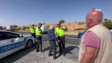 Yaralıya ilk müdahaleyi yoldan geçen öğretmen yaptı