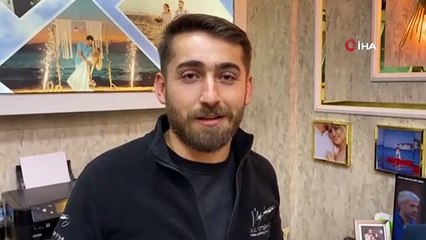 Ayı iş hanını bastı. Köşe bucak esnafı kovaladı