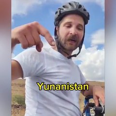 Yunan gezgin ile Diyarbakırlı vatandaşın sohbeti gündem oldu. İşte Türk misafirperverliği