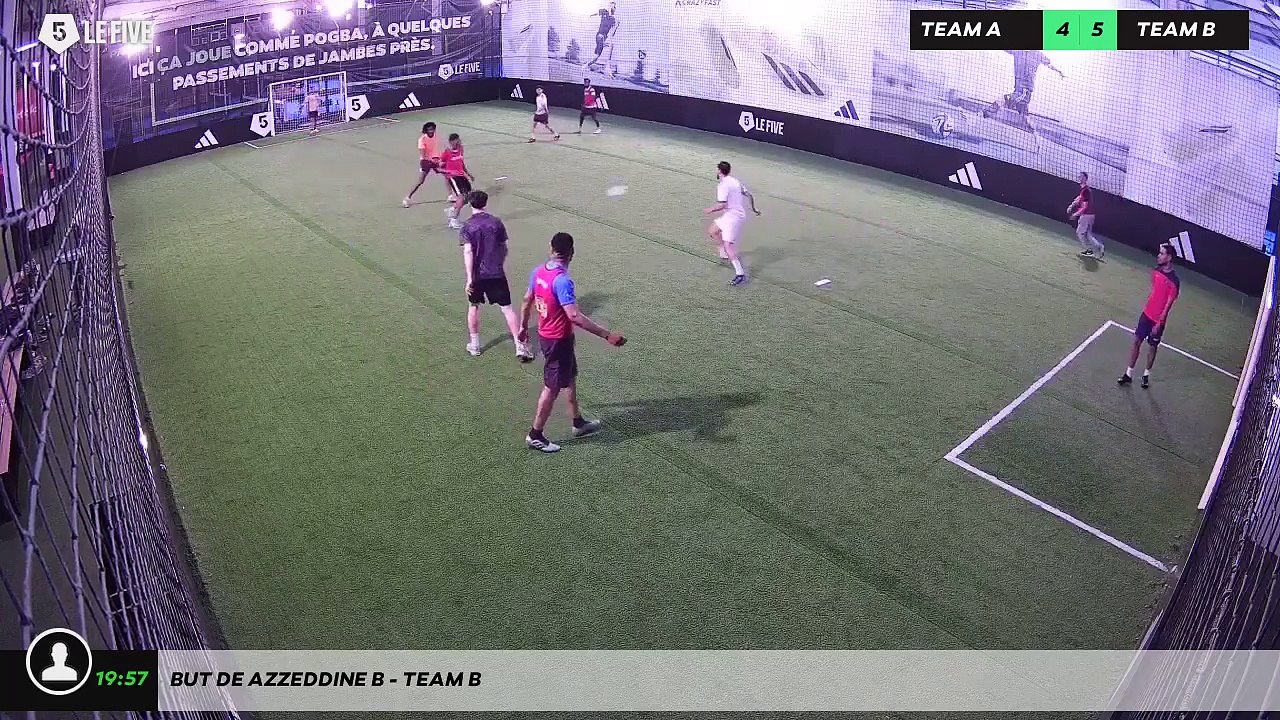 But de Azzeddine B - Team B