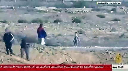 Hamas, esir tuttuğu kadın ve çocuğunu serbest bıraktı. İşte o görüntüler