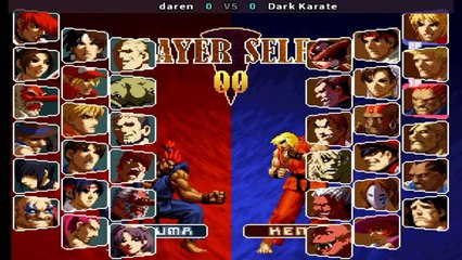 SNK vs. Capcom - SVC Chaos Super Plus - daren vs Dark Karate