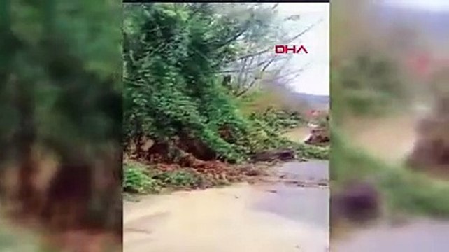 Şile kabusu yaşıyor. Dere taştı evler ve tarım arazileri sular altında kaldı