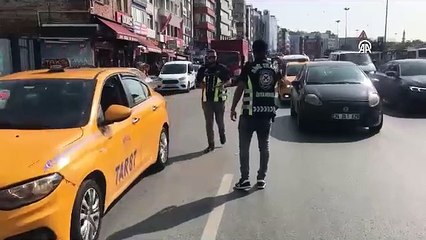 İstanbul'da taksilere yönelik denetim