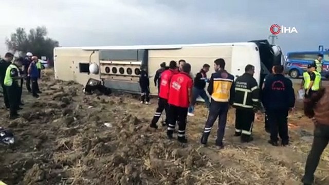 Tarlaya uçan otobüs 6 kişiye mezar oldu. Otobüs terörü bitmek bilmiyor