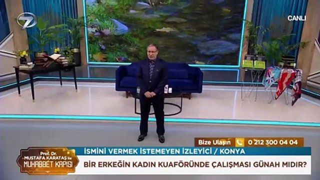 İlahiyatçı Prof. Dr. Mustafa Karataş'a sordular: Bir erkeğin kadın kuaföründe çalışması günah mıdır?