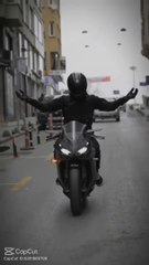 Bikes rider HP power