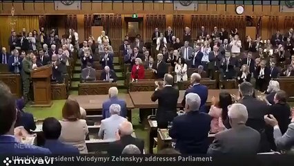 Zelenskiy ve Kanada Başbakanı Nazi askerini ayakta alkışladı. “Savaş gazisi” olarak sundular