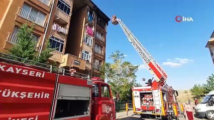 Yangını film izler gibi izlediler