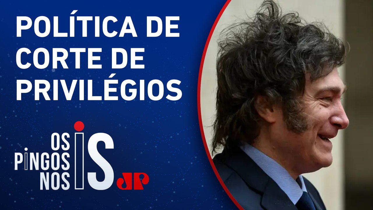 Milei abre mão de aposentadoria vitalícia de presidente