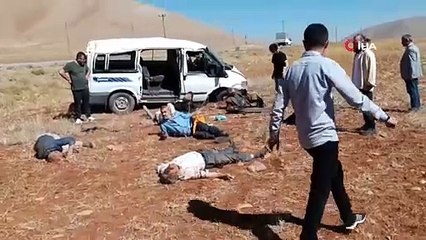 Van'da trafik kazası: 6 yaralı