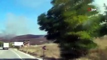 Çankırı'da orman yangını: Dumanlar gökyüzünü kapladı