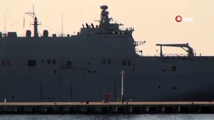 TCG Anadolu, Taşucu limanından ayrıldı