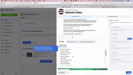 How to POST a Longer Video to Your Facebook Like Page Using Creator Studio | New