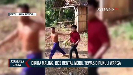 Dikira Maling, Bos Rental Mobil di Pati Tewas Dipukuli Warga