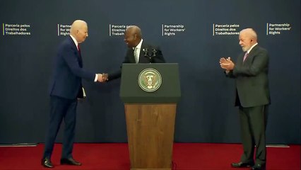 Biden, Lula’nın elini sıkmayı unutunca devlet başkanı bakın ne yaptı