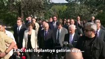 İmamoğlu CHP'nin toplantısına alınmadı