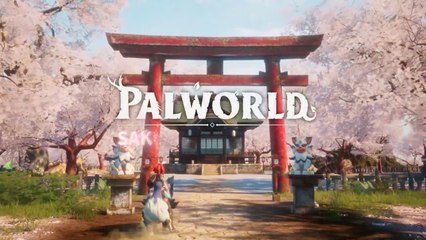 Palworld : Trailer mise à jour Sakurajima