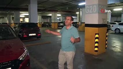 İSPARK'taki araçların camlarını tuz buz ettiler