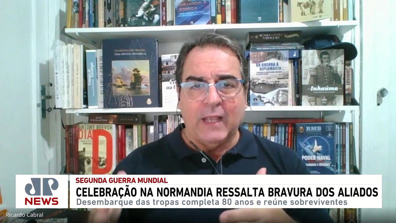 DIA D: A COMPLEXA OPERAÇÃO 80 ANOS ATRÁS | JP INTERNACIONAL - 08/06/2024