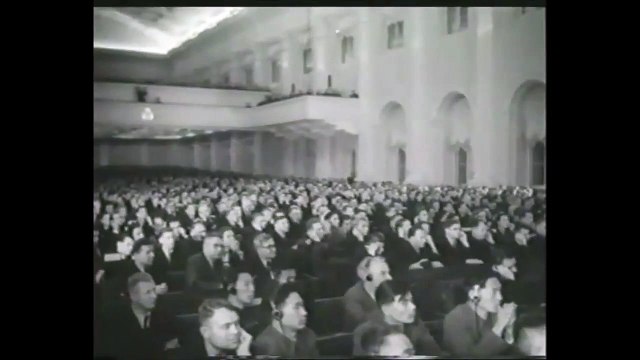 Речь Сталина на XIX съезде партии. 1952 г.