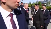 Putin, Kuzey Kore lideri Kim ile bir araya geldi