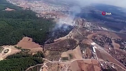 İzmir’deki orman yangını kontrol altında